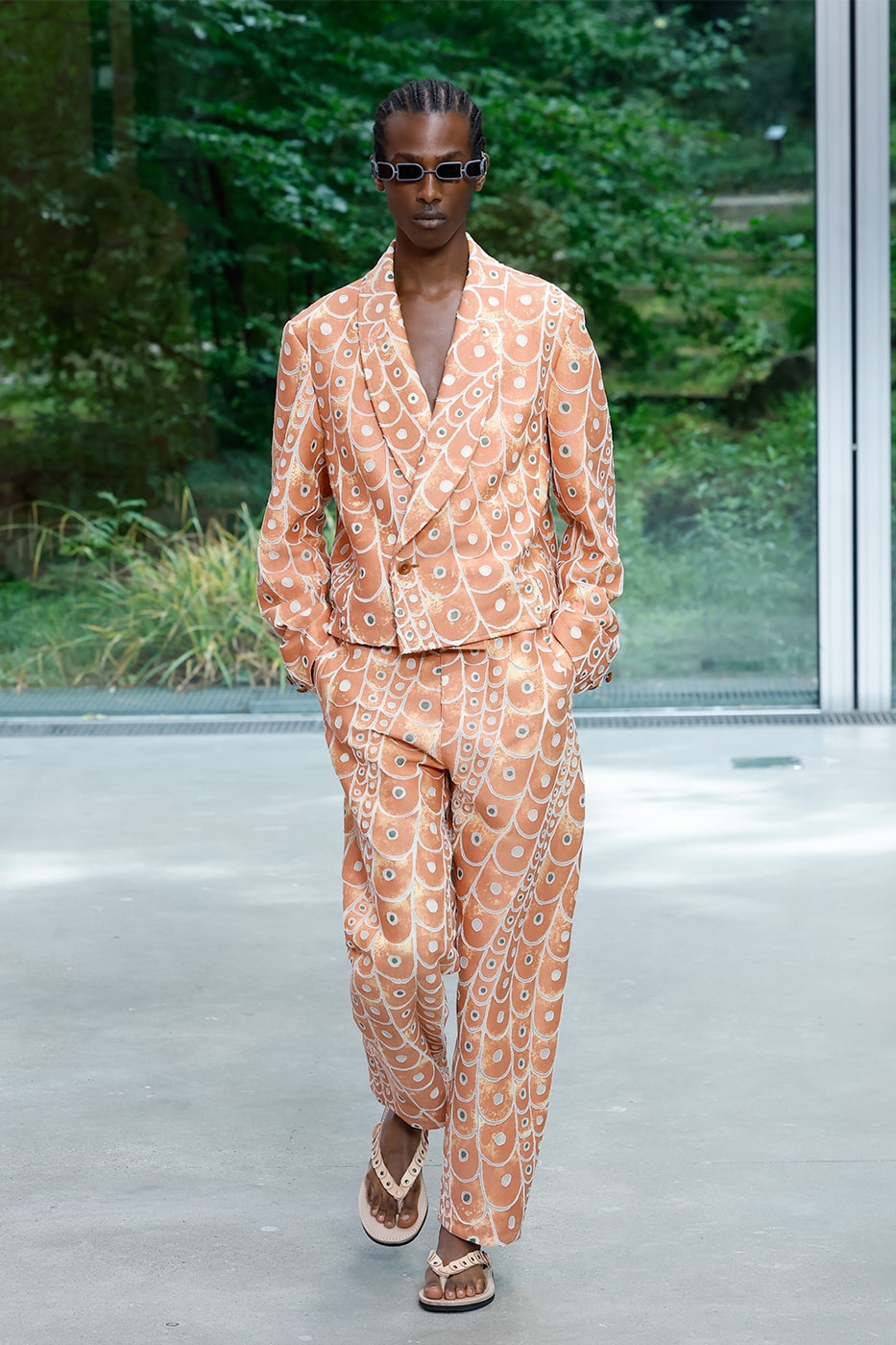 Issey Miyake's IM MEN SS26 Paris Fashion Week  Issey Miyake's IM MEN SS26 Unveils a Poetic Dialogue Between Fabric and Form, Inspired by Shoji Kamoda asics